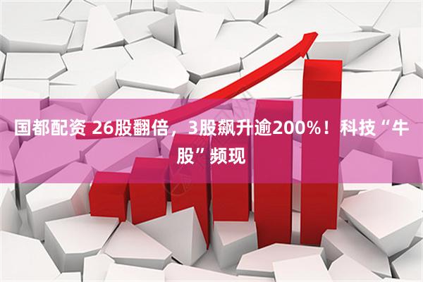 国都配资 26股翻倍，3股飙升逾200%！科技“牛股”频现